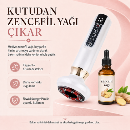 FitWo Plus Premium Bilyeli Masaj ve Bakım Seti