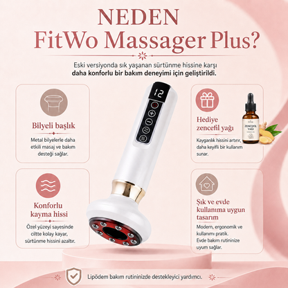 FitWo Plus Premium Bilyeli Masaj ve Bakım Seti